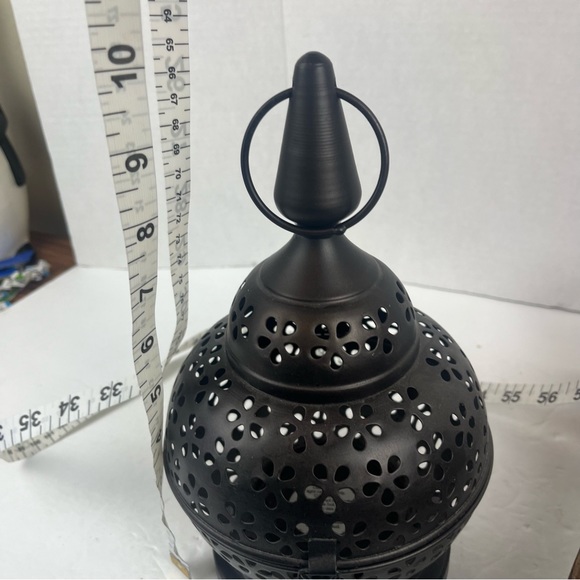 Bohemian vibe 2-pc set of candle holder & lantern - Picture 11 of 12